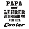 Papa und Lehrer
