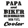 Papa und Biker