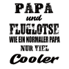 Papa und Fluglotse