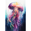 Méduses Méduses Aquarelle