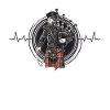 Bagpiper Scottish bagpipe heartbeat