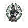 Bagpiper Scottish bagpipe-playing