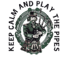 Bagpiper Scottish bagpipe-playing