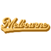 Melbourne Gold Retro Font