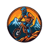 MBR mountain biker