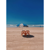 Seul à la plage