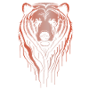 Great brown bear