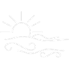 Sunset by the sea/lake