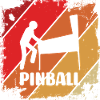 Pinball player at pinball Retro