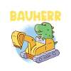 Dinosaurier Bagger Bauherr