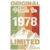 Original 1978 - Fremstillet i 1978 - Limited Edition