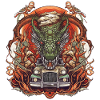 Drachen Auto