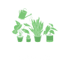 Funny Gardener Plants Design