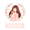 Mama Mutter Kind Blumen Mutterliebe