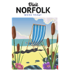 Norfolk Seaside Travel poster