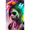 ARTWORK Zombie Gamergirl Rose