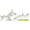 Fichtelgebirge drawing with Kösseine Schneeberg