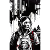 ARTWORK Casque Fille Léo