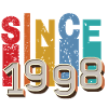 Since 1998 retro