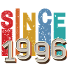Since 1996 retro