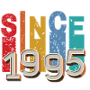 Since 1995 retro