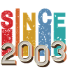 Seit 2003 retro
