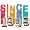 Since 1999 retro