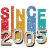 Since 2005 retro