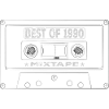 1990 Birthday Mixtape Cassette Retro