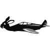Bunny Air lentävä pupu levisi VECTORGRAPHIC