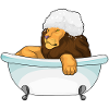 Baignoire Lion