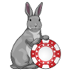 Bunny Poker Poker Chips