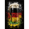 Deutschland Bier Flagge