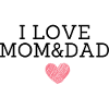 J’aime maman et papa