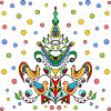 Hen and rooster