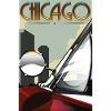 Chicago Car Travel poster