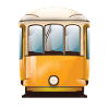 Tramway jaune