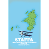 Carte de Staffa Scotland