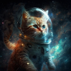 Astronaut cat