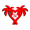 Heart Palm Love Motif