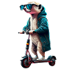 Escooting Meerkat Escooter Scooter électrique
