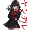 Gesugao Yandere Manga Anime Girl Character