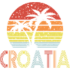 Croatia retro sun 01
