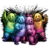 Bear Rave Party Design