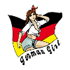 Germany Girl Flag Design