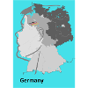 Germany Gradient Map