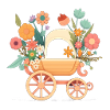 Flowery stroller 4