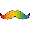 Rainbow Beard Queer Black