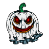 Ghost Pumpkin Glowing Skeleton Halloween