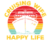 Funny Cruising Wife Retro